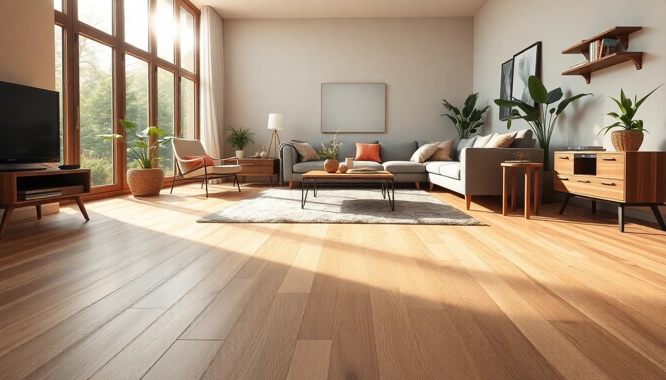 Transform your space with quality vinyl flooring that combines elegance and durability.
