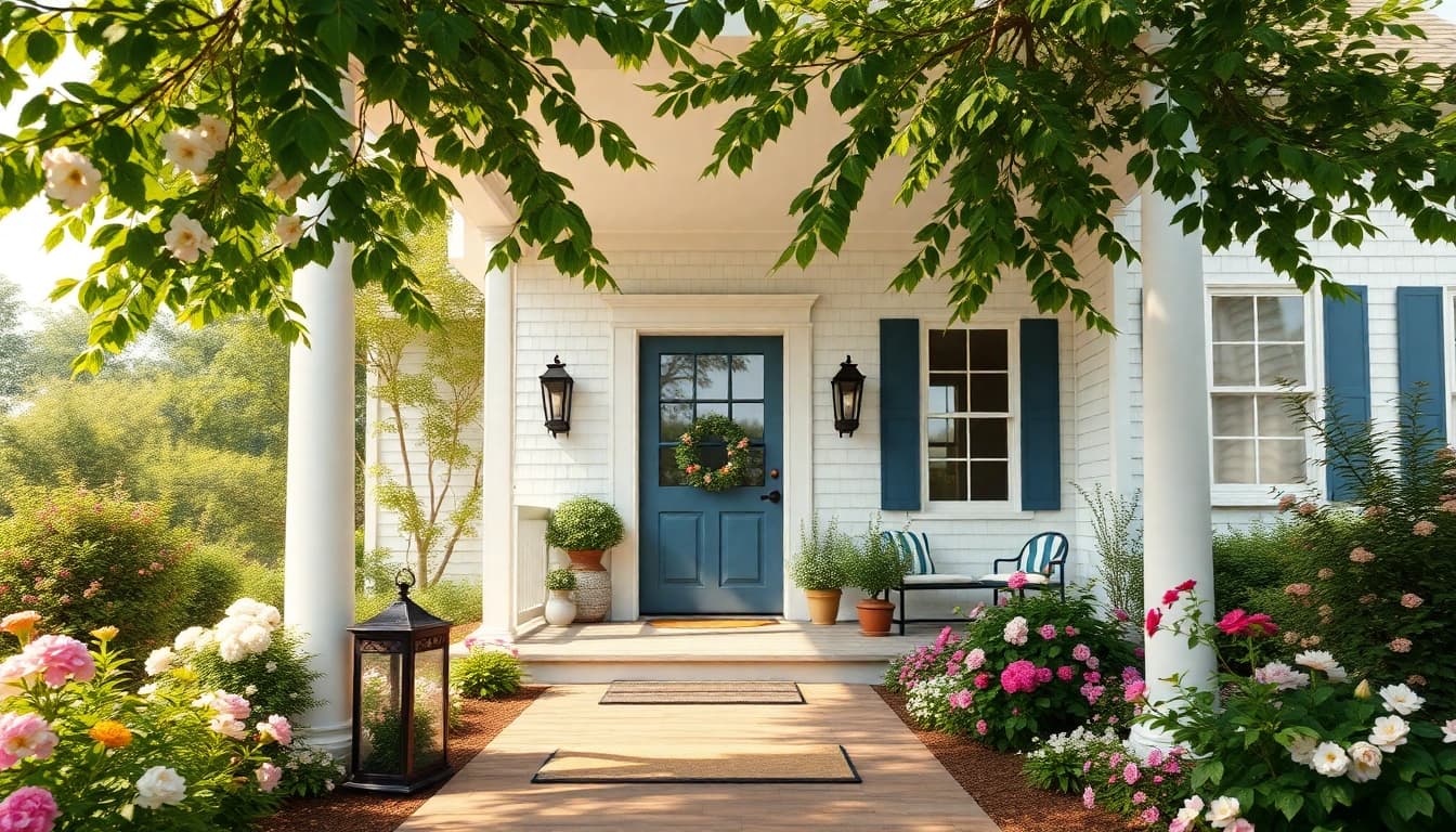 Beautiful cape cod homes with charming architecture and lush landscaping for cozy living.
