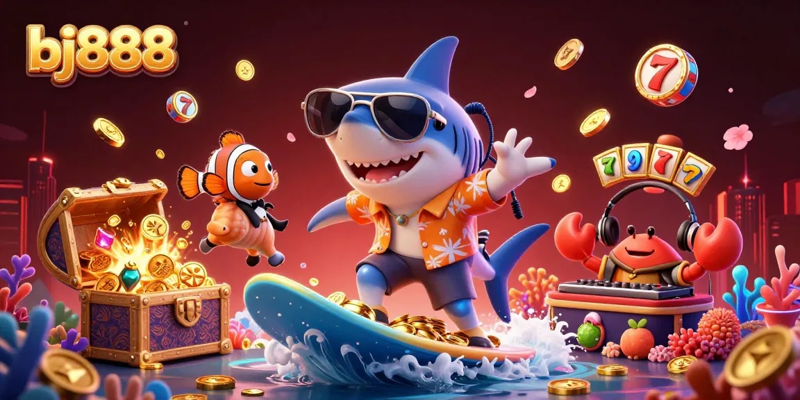 Engage with bj888's exciting slot games featuring dynamic 3D characters and rich treasure elements.