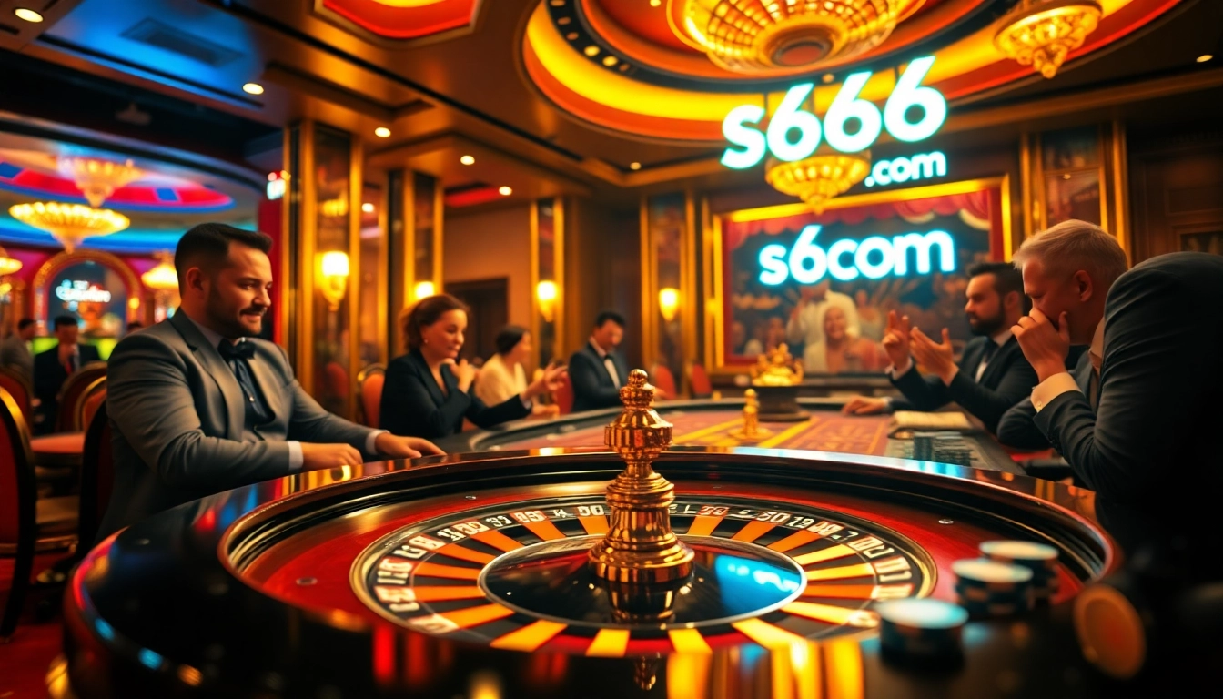 Experience the thrill of winning at s666 com with vibrant casino games and engaged players.